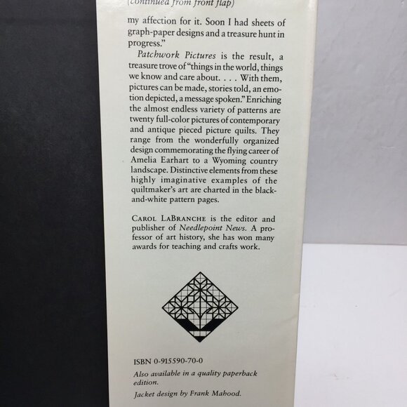 Patchwork Pictures 1001 Patterns for Piecing Carol LaBranche Quilting Hardbound - Picture 10 of 11